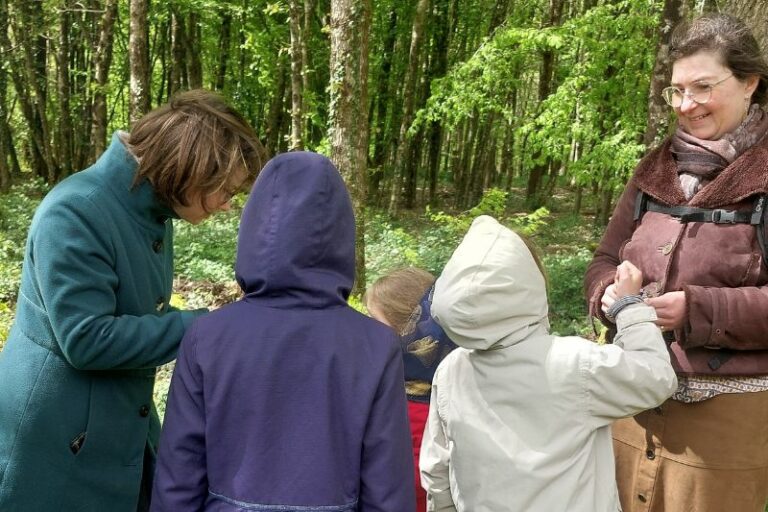 Promenade avec les enfants
